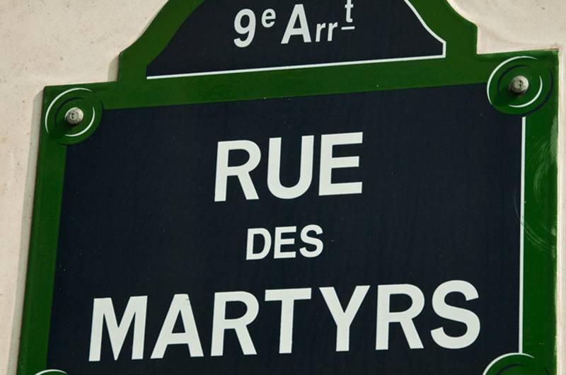 RUE DES MARTYRS